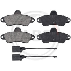  stabdžių trinkelių rinkinys, diskinis stabdys