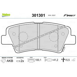  stabdžių trinkelių rinkinys, diskinis stabdys