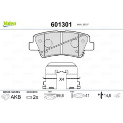  stabdžių trinkelių rinkinys, diskinis stabdys