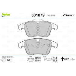  stabdžių trinkelių rinkinys, diskinis stabdys <small>ESSENTIAL</small>