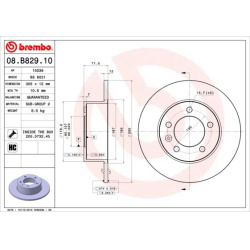  stabdžių diskas (1vnt) <small>PRIME LINE</small>