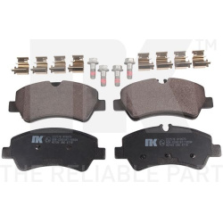  stabdžių trinkelių rinkinys, diskinis stabdys