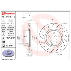 stabdžių diskas (1vnt) <small>PRIME LINE - UV Coated</small>  stabdžių diskas (1vnt) <small>PRIME LINE - UV Coated</small>