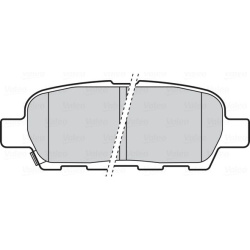  stabdžių trinkelių rinkinys, diskinis stabdys <small>ESSENTIAL</small>