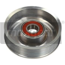  įtempiklio skriemulys, V formos rumbuotas diržas