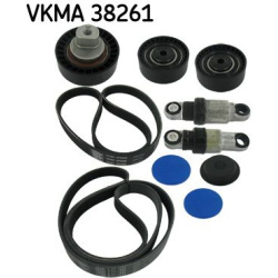  V formos rumbuotas diržas, komplektas