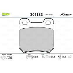  stabdžių trinkelių rinkinys, diskinis stabdys <small>ESSENTIAL</small>