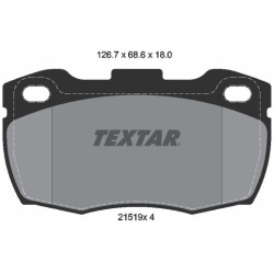  stabdžių trinkelių rinkinys, diskinis stabdys <small>Q+</small>