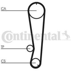  paskirstymo diržo komplektas