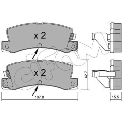 stabdžių trinkelių rinkinys, diskinis stabdys  stabdžių trinkelių rinkinys, diskinis stabdys