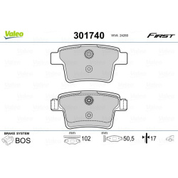  stabdžių trinkelių rinkinys, diskinis stabdys <small>ESSENTIAL</small>