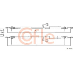  trosas, stovėjimo stabdys