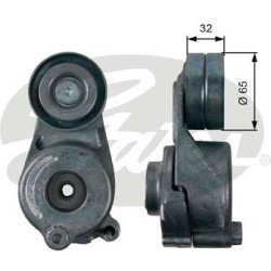  diržo įtempiklis, V formos rumbuotas diržas <small>DriveAlign™</small>