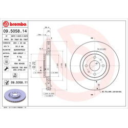  stabdžių diskas (1vnt) <small>PRIME LINE - UV Coated</small>