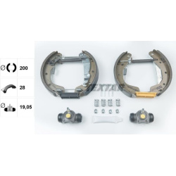  stabdžių trinkelių komplektas <small>Shoe Kit Pro</small>