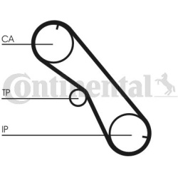  paskirstymo diržo komplektas