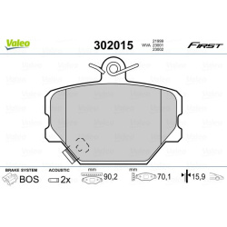  stabdžių trinkelių rinkinys, diskinis stabdys <small>ESSENTIAL</small>