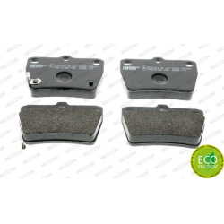  stabdžių trinkelių rinkinys, diskinis stabdys <small>PREMIER ECO FRICTION</small>