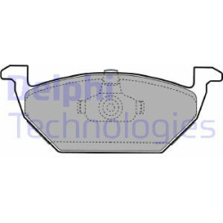  stabdžių trinkelių rinkinys, diskinis stabdys