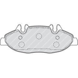  stabdžių trinkelių rinkinys, diskinis stabdys <small>PREMIER ECO FRICTION</small>