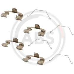  priedų komplektas, diskinių stabdžių trinkelės