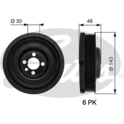  skriemulys, alkūninis velenas <small>DriveAlign™</small>