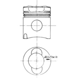  remonto komplektas, stūmoklis / cilindro įvorė