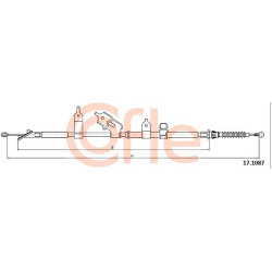  trosas, stovėjimo stabdys
