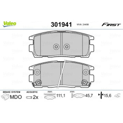  stabdžių trinkelių rinkinys, diskinis stabdys <small>ESSENTIAL</small>