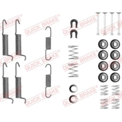  priedų komplektas, stovėjimo stabdžių trinkelės