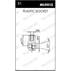  dujinė spyruoklė, bagažinė <small>MONROE MaxLift</small>