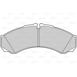  stabdžių trinkelių rinkinys, diskinis stabdys <small>ESSENTIAL</small>