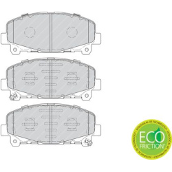  stabdžių trinkelių rinkinys, diskinis stabdys <small>PREMIER ECO FRICTION</small>