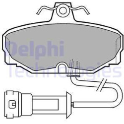  stabdžių trinkelių rinkinys, diskinis stabdys