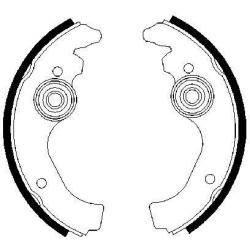  stabdžių trinkelių komplektas