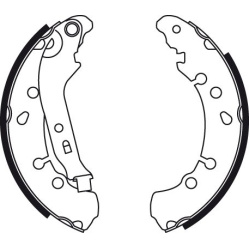  stabdžių trinkelių komplektas