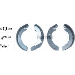  stabdžių trinkelių komplektas