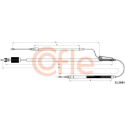  trosas, stovėjimo stabdys
