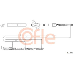  trosas, stovėjimo stabdys