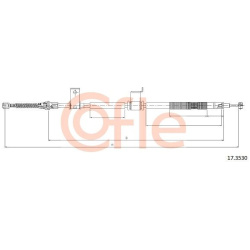  trosas, stovėjimo stabdys