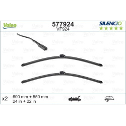  valytuvai <small>SILENCIO FLAT BLADE SET</small>
