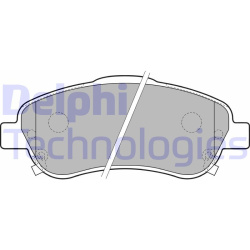  stabdžių trinkelių rinkinys, diskinis stabdys