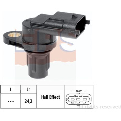  Jutiklis, variklio sūkių dažnis <small>Made in Italy - OE Equivalent</small>