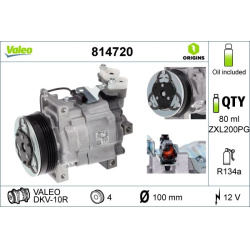  kompresorius, oro kondicionierius <small>VALEO ORIGINS NEW OE TECHNOLOGY</small>