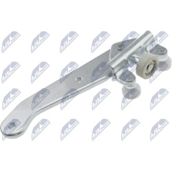  ritinėlio kreiptuvas, atstumiamos durys