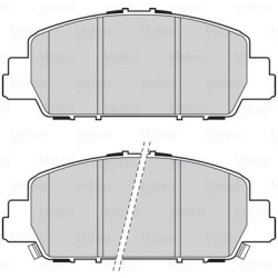  stabdžių trinkelių rinkinys, diskinis stabdys <small>FIRST</small>