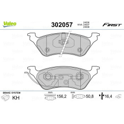  stabdžių trinkelių rinkinys, diskinis stabdys <small>ESSENTIAL</small>