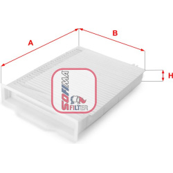  filtras, salono oras