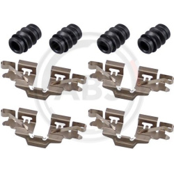  priedų komplektas, diskinių stabdžių trinkelės