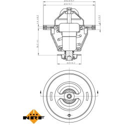  termostatas, aušinimo skystis <small>EASY FIT</small>